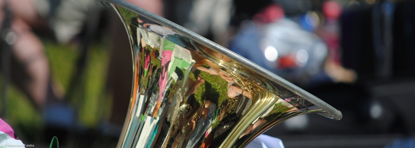 Tuba beim Kirchentag