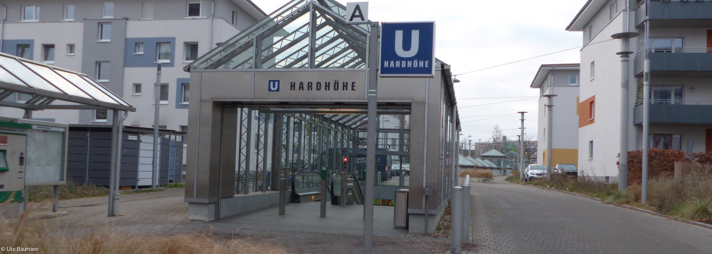 Eingang U-Bahn-Station Hardhöhe