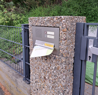 Monatsgruß im Briefkasten