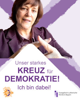 Unser starkes Kreuz für Demokratie 
