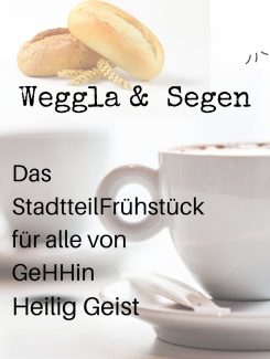 Plakat Weggla und Segen